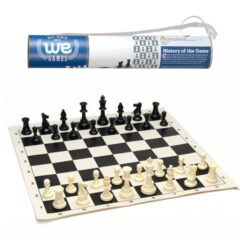 Wood Expressions Chess Set in Carry Tube with Shoulder Strap